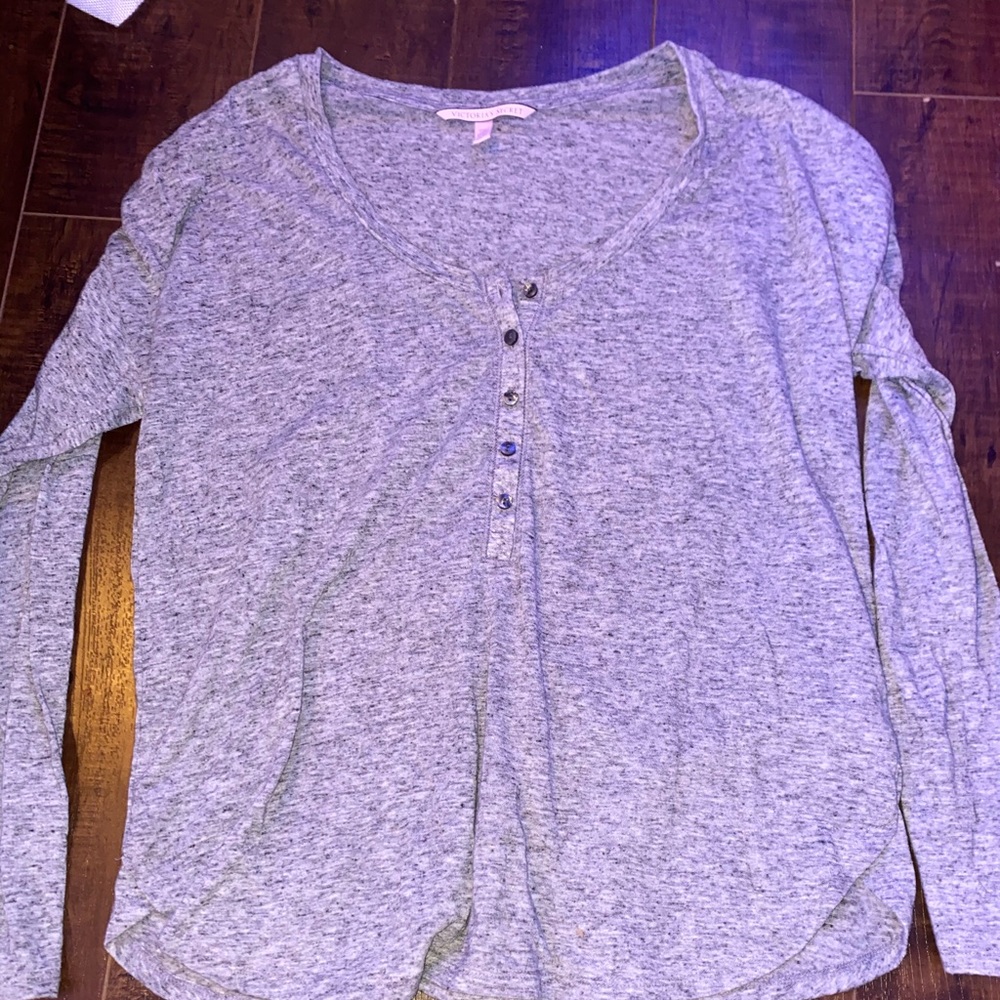 Victoria secret long sleeve lounge shirt